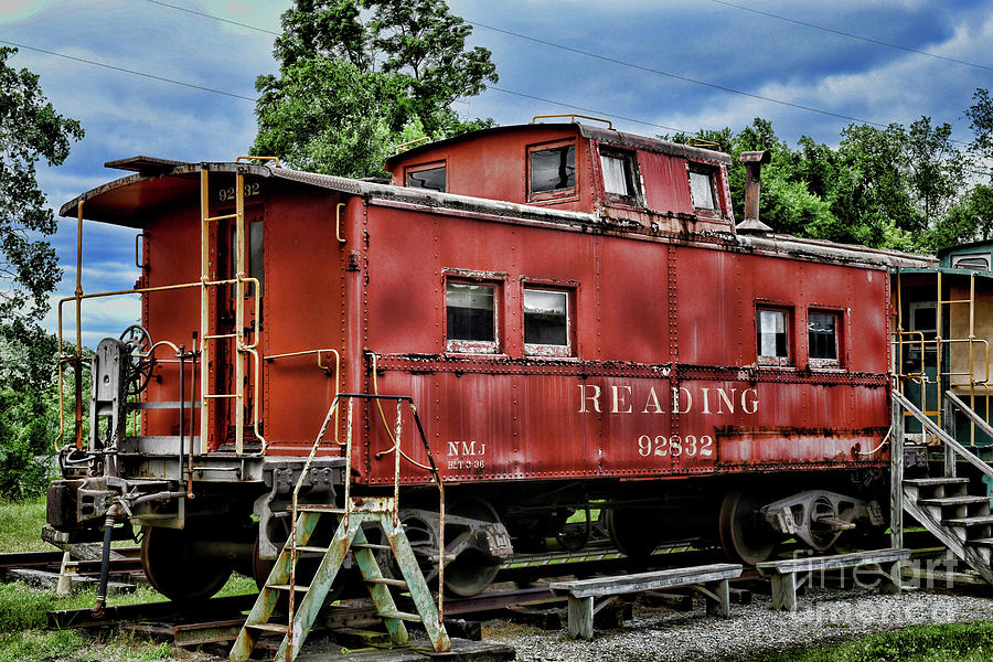 Train Caboose 92832 Fully Restored Photograph by Paul Ward