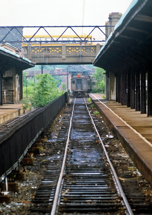 Train Departing Lackawanna Station Photograph by Kellice Swaggerty
