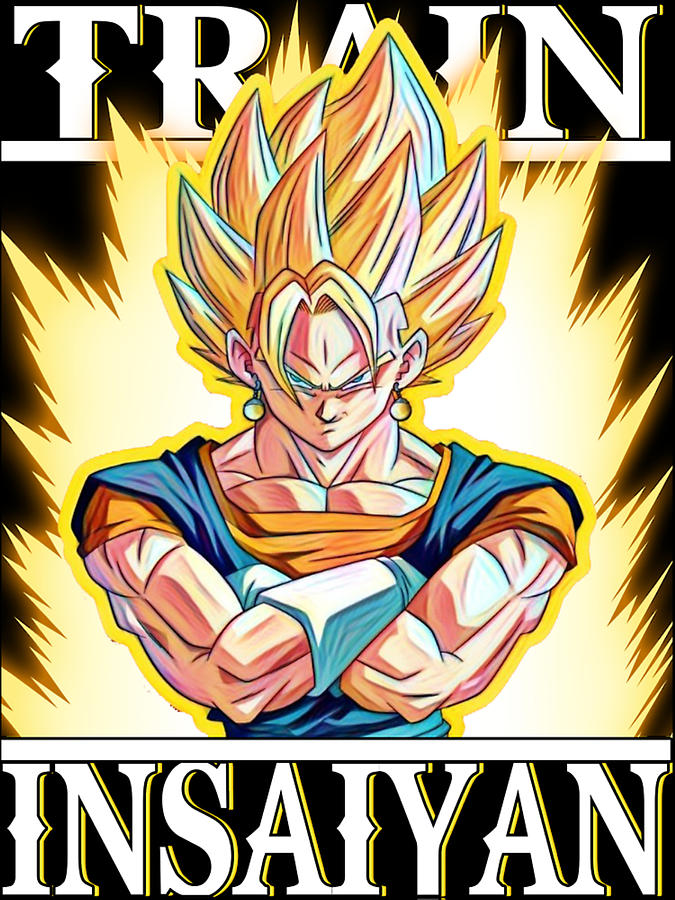 Train Insaiyan Super Saiyan 3 Goku | Sticker