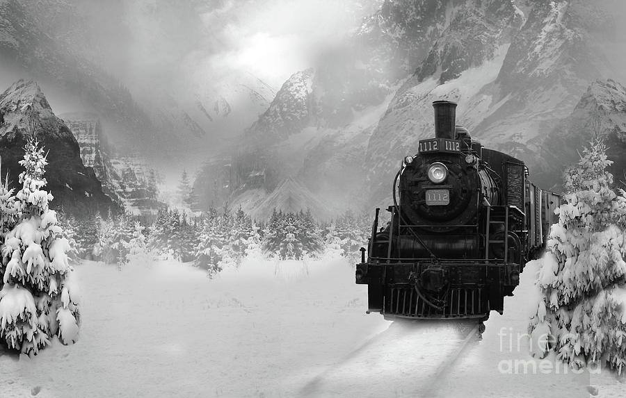Train Digital Art by Jim Hatch