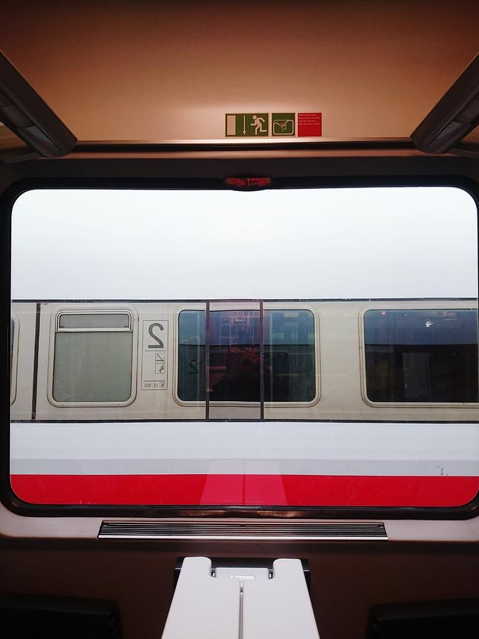 Train Seen From Window Photograph by Roman Pretot / EyeEm Train Seen From Window Photograph by Roman Pretot / EyeEm