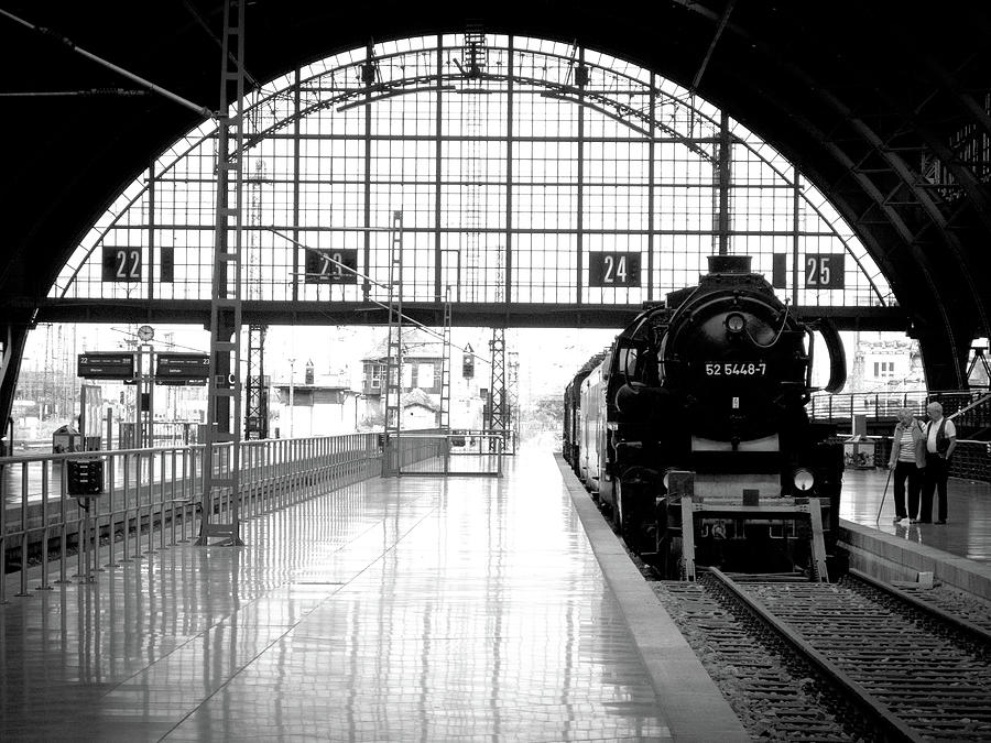 Train station Photograph by Naomi Maya