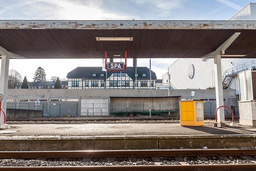 Train station of Spa Photograph by Santiago Urquijo