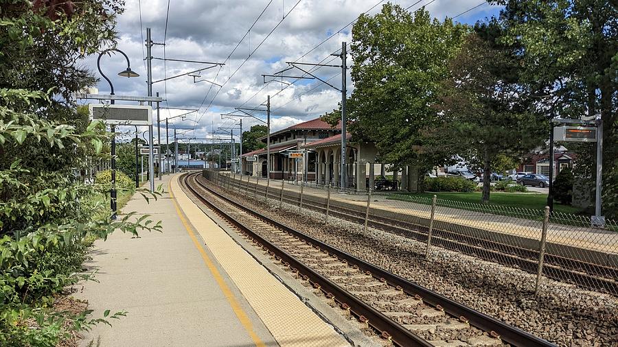 Train Station - Westerly Rhode Island Photograph by Kirkodd Photography Of New England