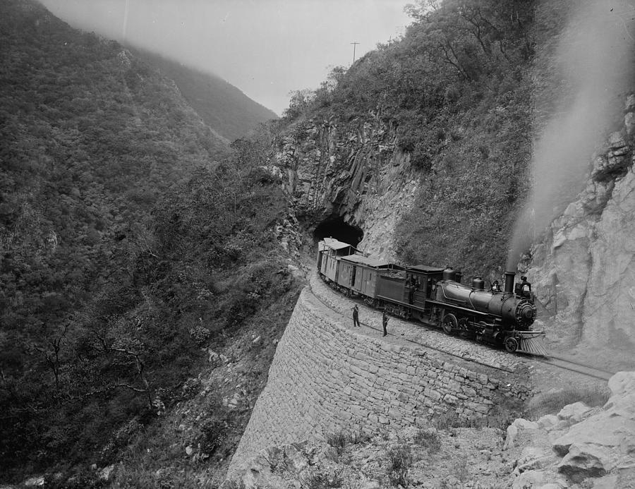 Train, Steam Locomotive, Tamasopo, Mexico, Late 1800's, Railroad ...