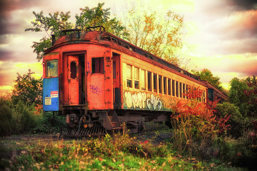 Train to nowhere, Stone Ridge, New York Photograph by Eugene Nikiforov