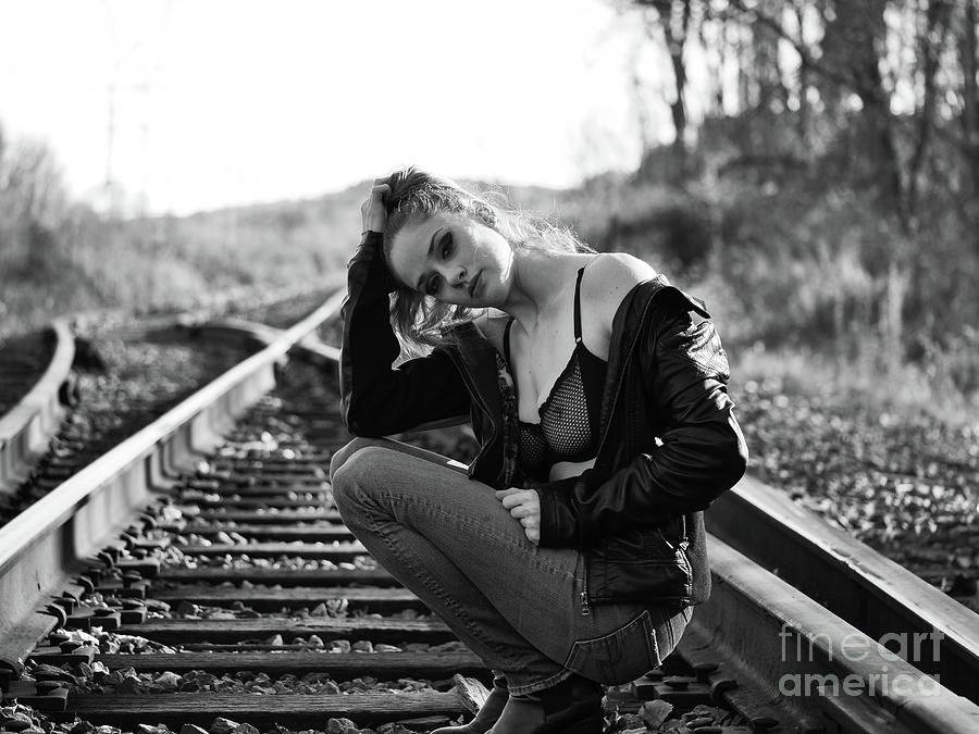 Train Tracks 20 Photograph by Jon Channell - Pixels