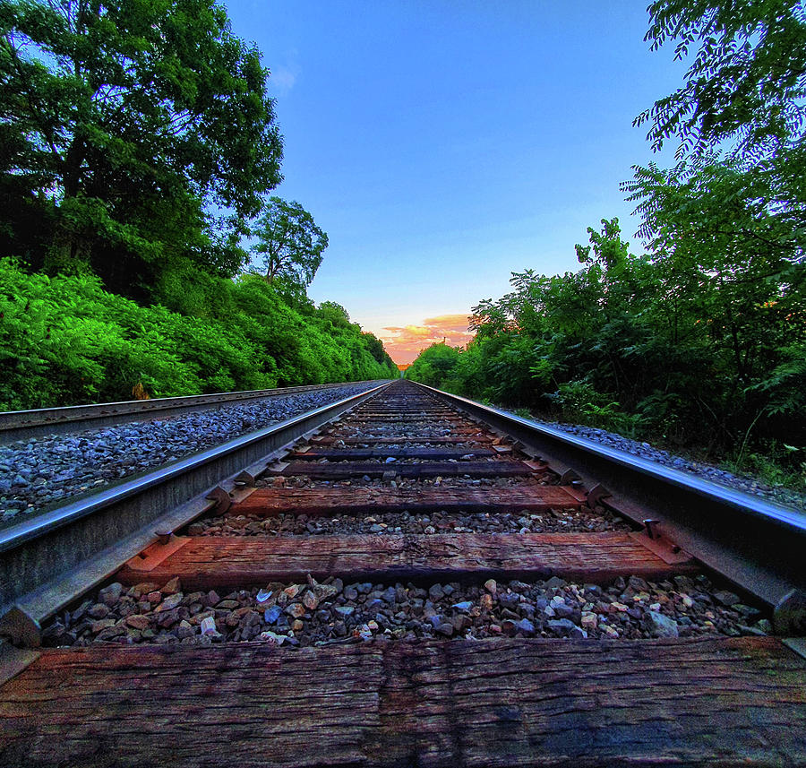 Train Tracks in the Summertime Photograph by Running Brook Galleries ...