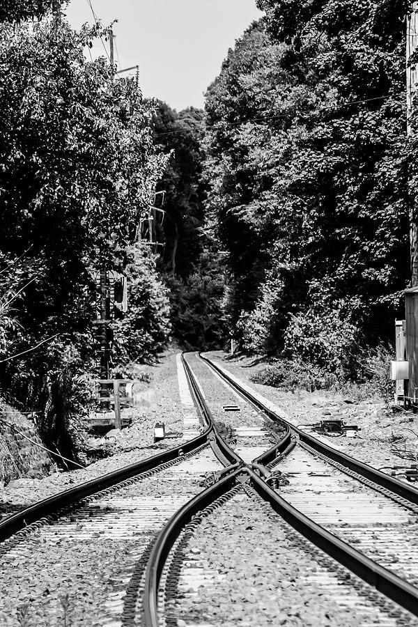 Train Tracks1 Photograph by John Linnemeyer