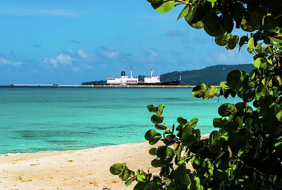Training Ship State of Maine in port Saint Croix, US Virgin Islands Photograph by William Dickman