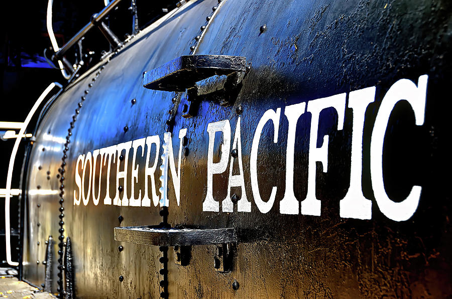 Trains - Southern Pacific Tender Photograph by David Lawson