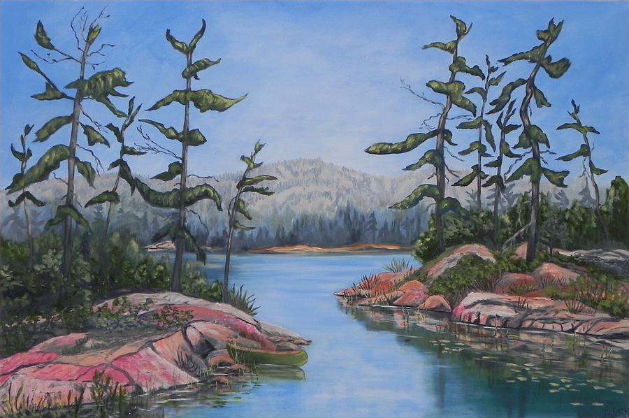 Tranquil Killarney Painting by Erika Dick