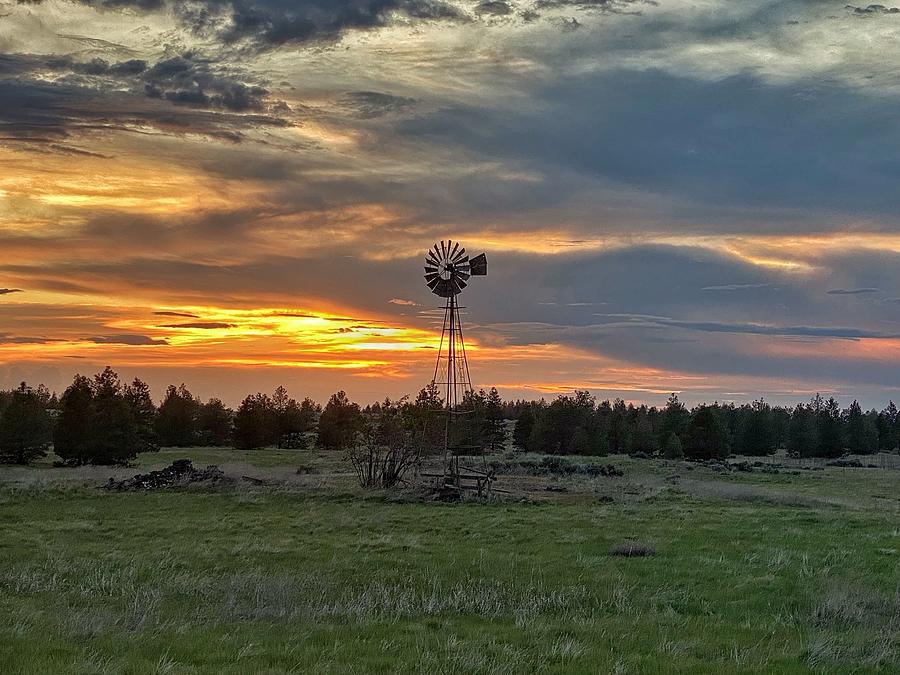 Tranquil Lincoln County Sunset Photograph by Jerry Abbott