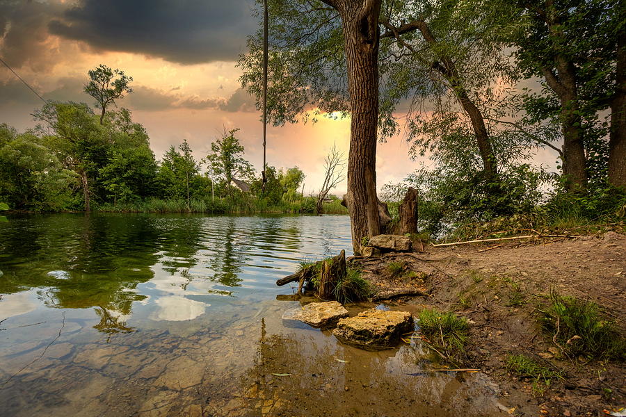 Tranquil morning light by the lake in Jurmala Photograph by Aleksandrs Drozdovs Tranquil morning light by the lake in Jurmala Photograph by Aleksandrs Drozdovs
