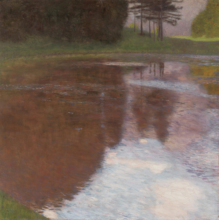 Tranquil Pond, 1899 Painting by Gustav Klimt