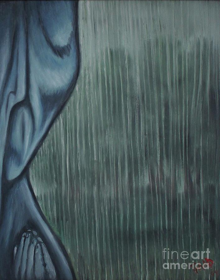 Tranquil Rain Painting by Michael  TMAD Finney