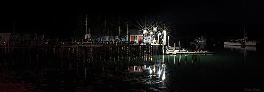 Evening Tranquility At Cutler Harbor Maine Photograph by Marty Saccone