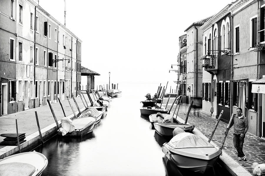 Tranquility, Burano, Venice Photograph by Eugene Nikiforov