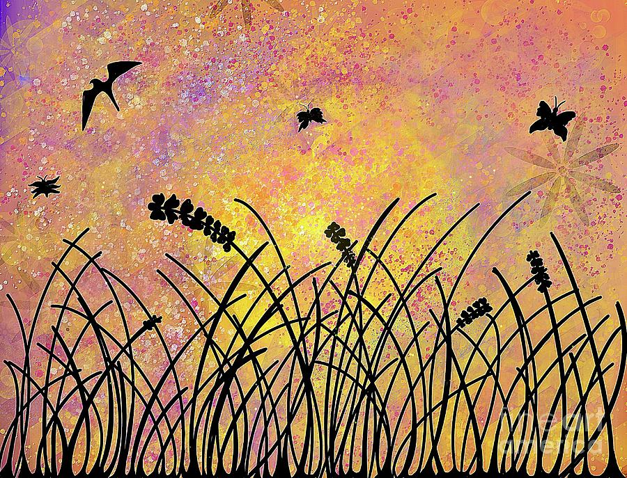 Tranquility  Mixed Media by Lauries Intuitive