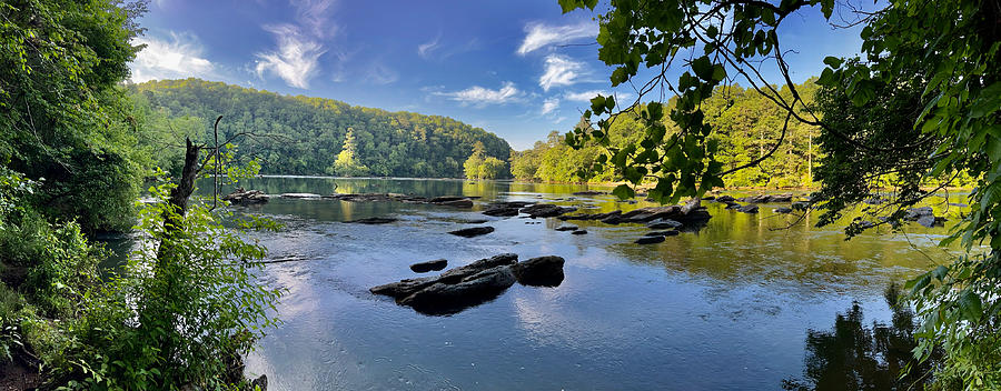 Nature Photograph - Tranquility On The Chattahootchee by Fraida Gutovich