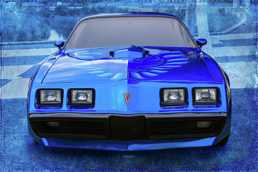 Trans Am in Blue Photograph by Keith Hawley