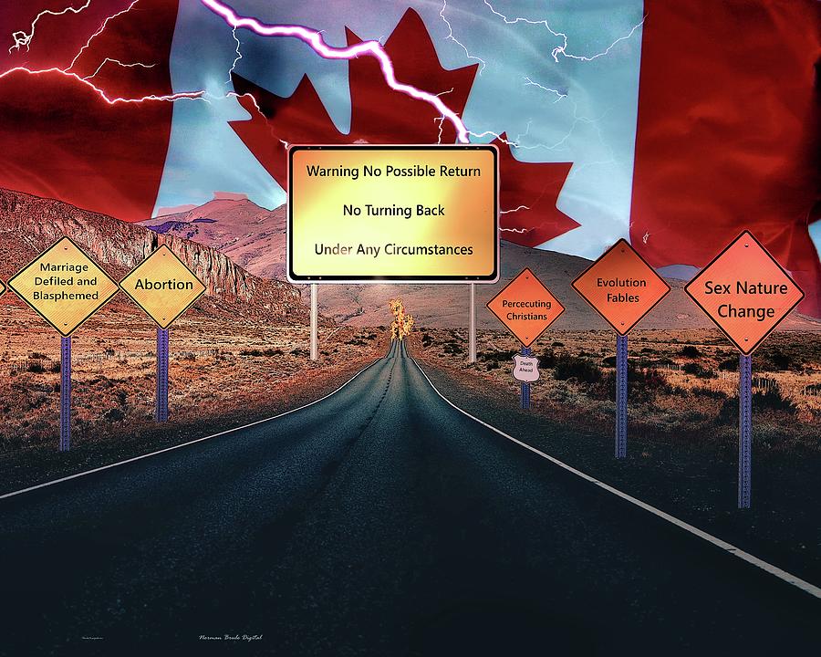 Trans Canada Digital Art by Norman Brule Trans Canada Digital Art by Norman Brule