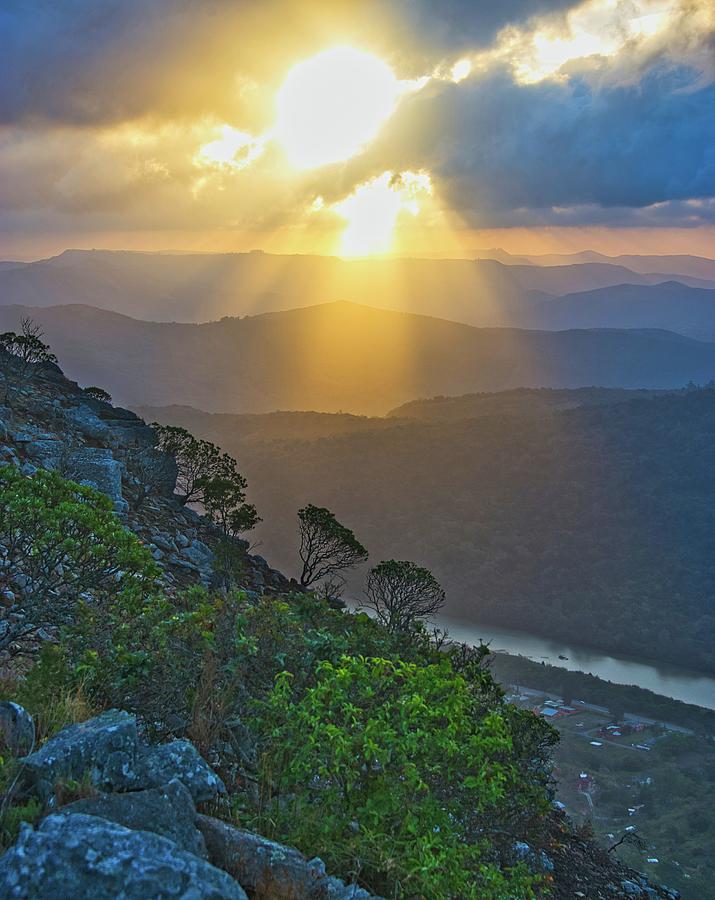 Transcedent Light Sunset South Africa Photograph