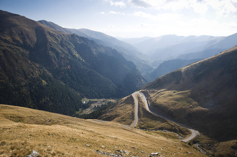 Transfagarasan road and the valley of Arges Photograph by Jean-Philippe Tournut
