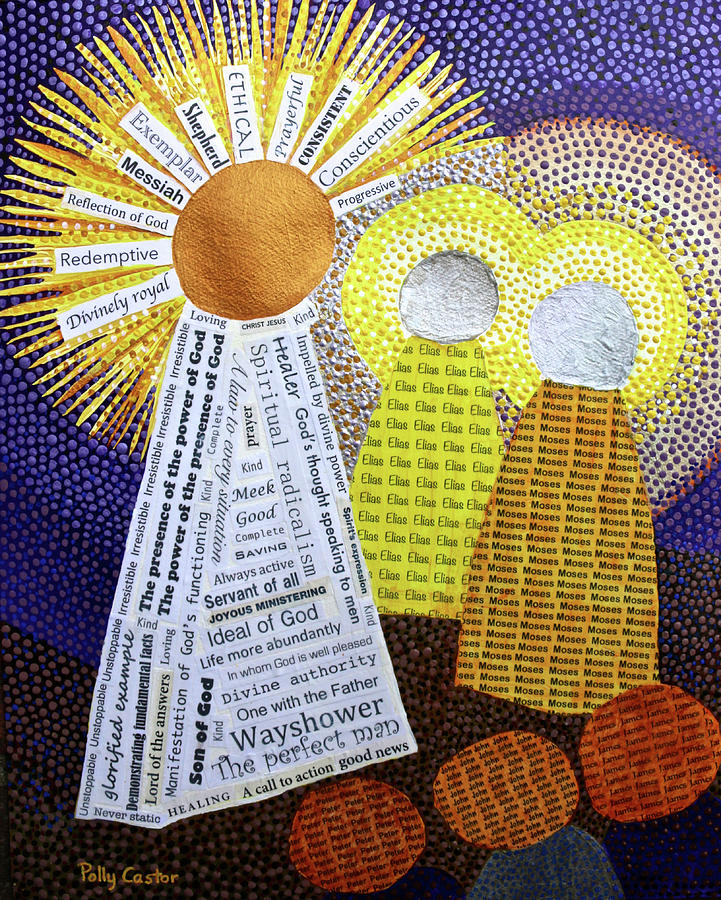 Transfiguration Painting by Polly Castor