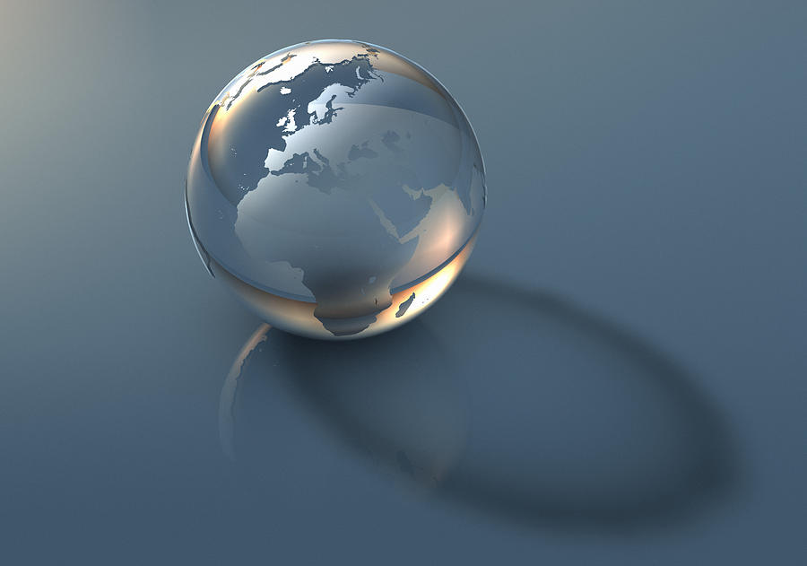 Translucent globe Photograph by Image Source