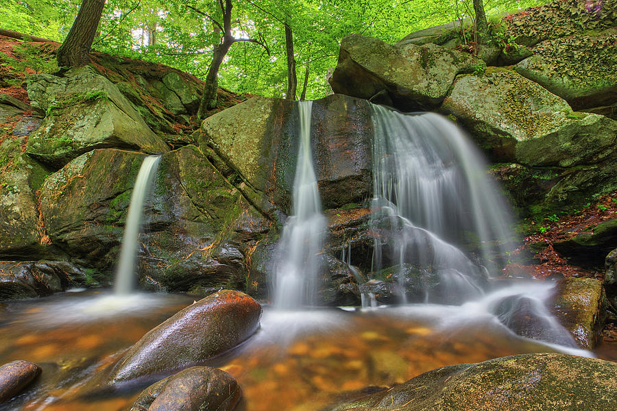Trap Falls at Willard Brook State Forest Photograph by Juergen Roth