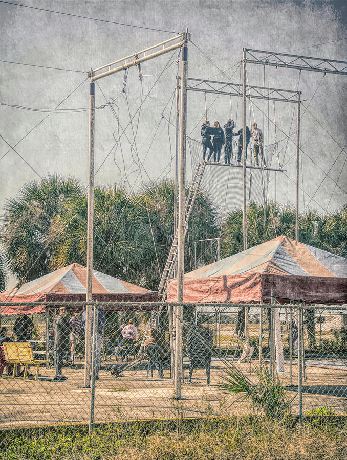 trapeze III Photograph by Alison Belsan Horton