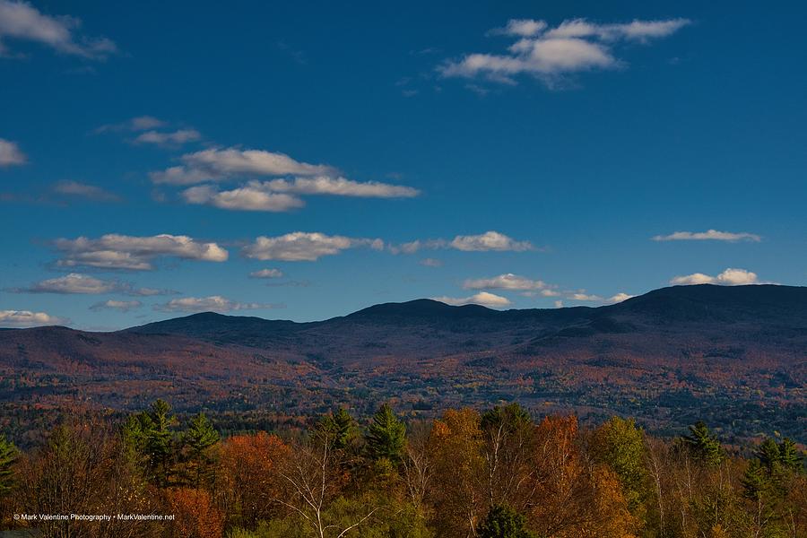 Trapp Family Lodge View - Vermont Fall 2021 Photograph by Mark Valentine