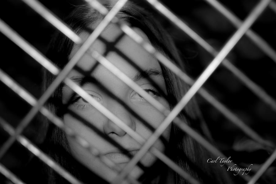 Black And White Photograph - Trapped  by Carl Taylor