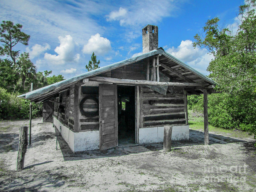 Trapper Nelsons Cabin Photograph by Tom Claud