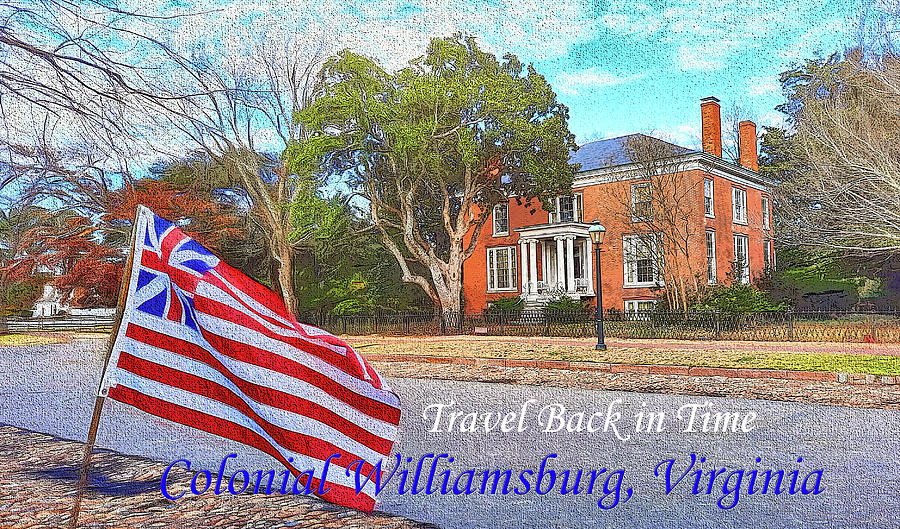 Travel Back in Time to Colonial Williamsburg Virginia  Photograph by Ola Allen