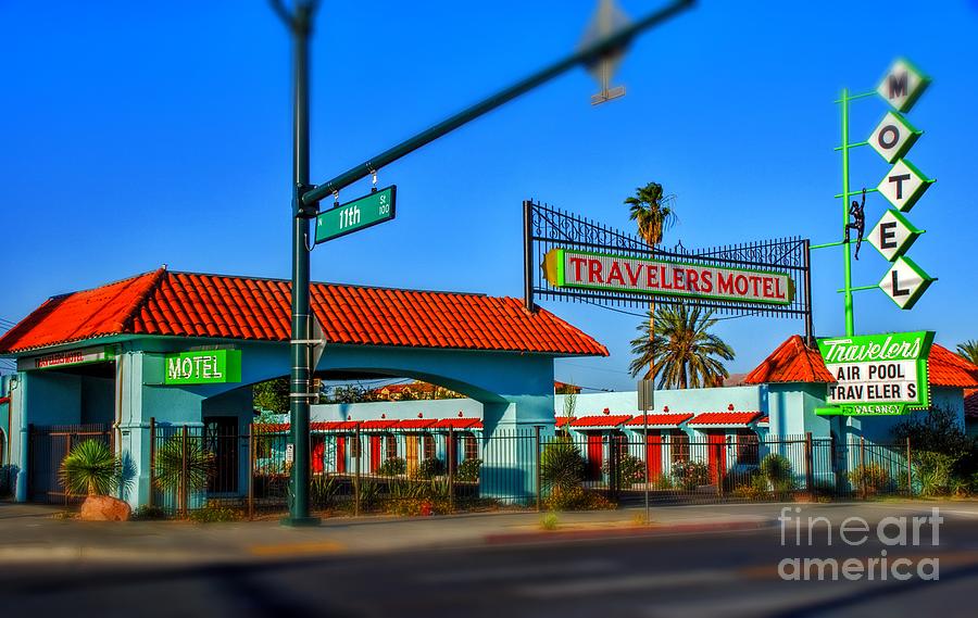 Travelers Motel Photograph by Rodney Lee Williams