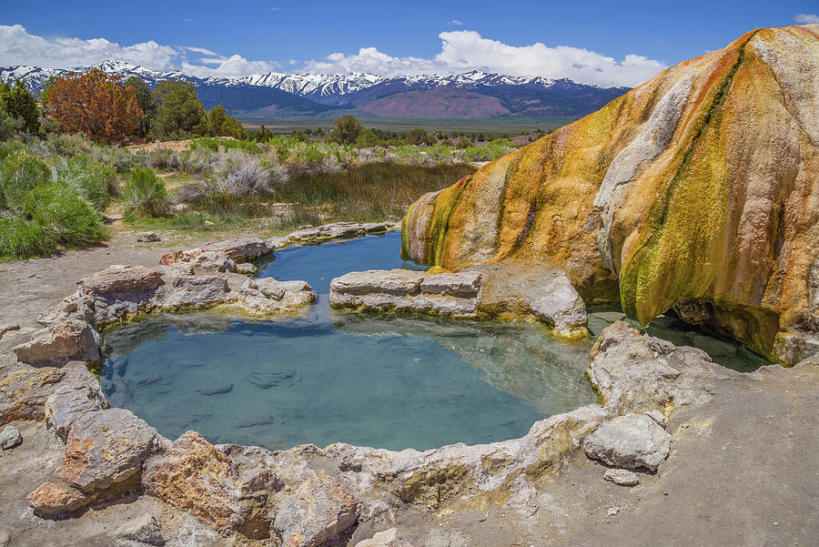 Travertine Hot Springs Bridgeport CA Photograph by Scott McGuire