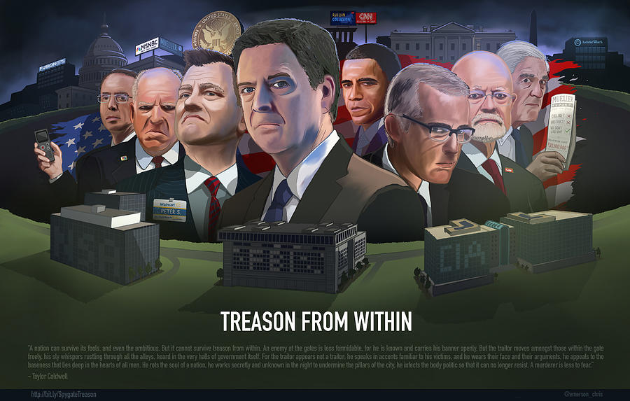 Treason from Within Digital Art by Emerson Design