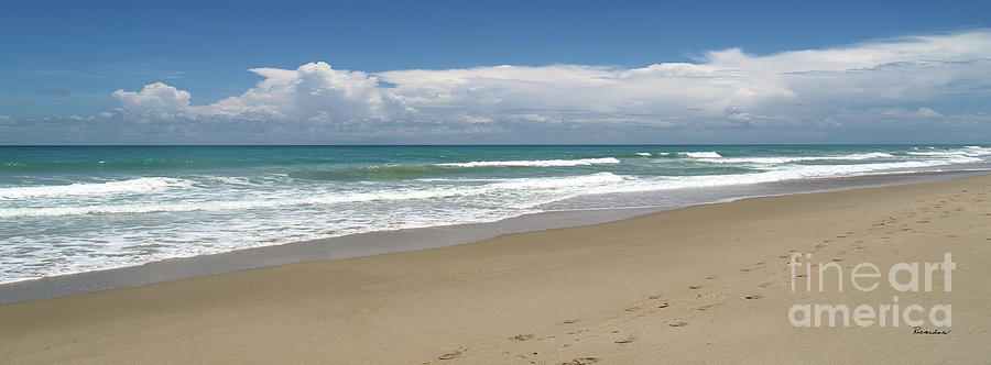 Treasure Coast Beach Florida Seascape C5 Photograph by Ricardos Creations