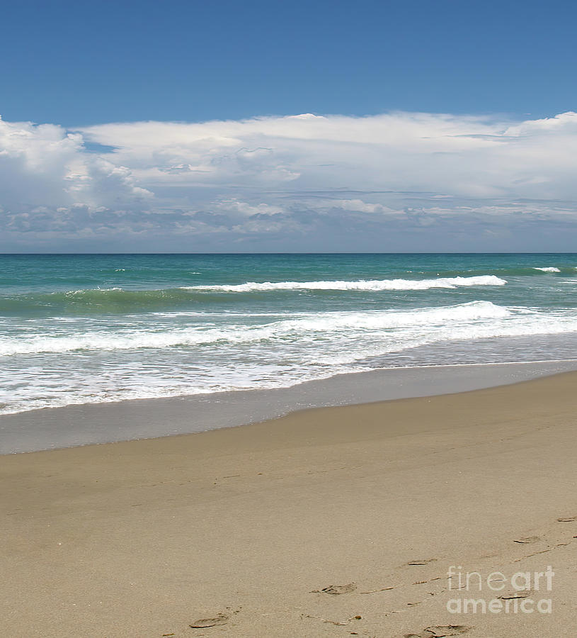 Treasure Coast Beach Florida Seascape C6C P1016507 Photograph by Ricardos Creations