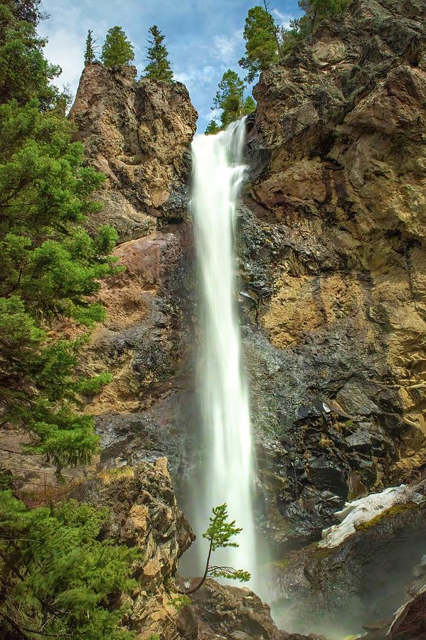 Treasure Falls Pagosa Springs Colorado Photograph by Rebecca Herranen