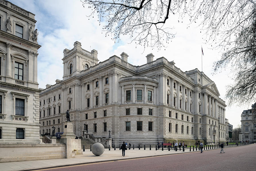 Treasury Building, Westminster, London, England, UK Photograph by Godrick