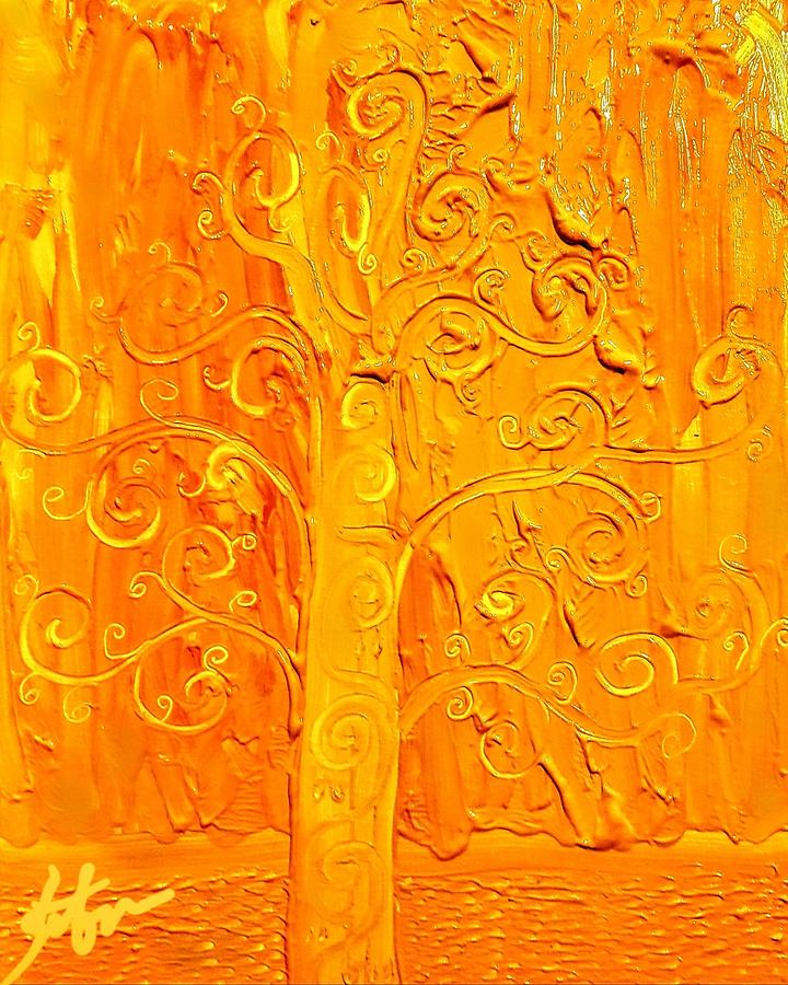 Tree 1 Painting by Stefan Duncan