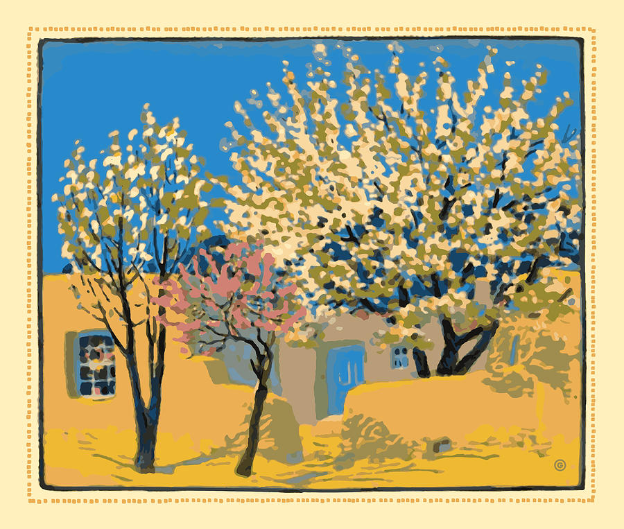 Tree Blossom Adobe Digital Art by Gary Grayson