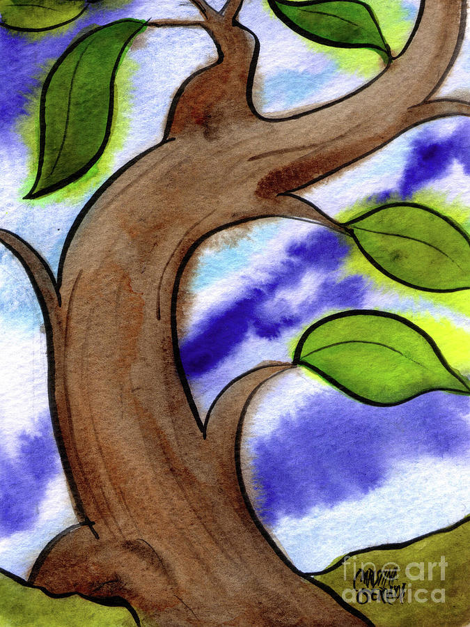 Tree Dance Painting by Christina Serra