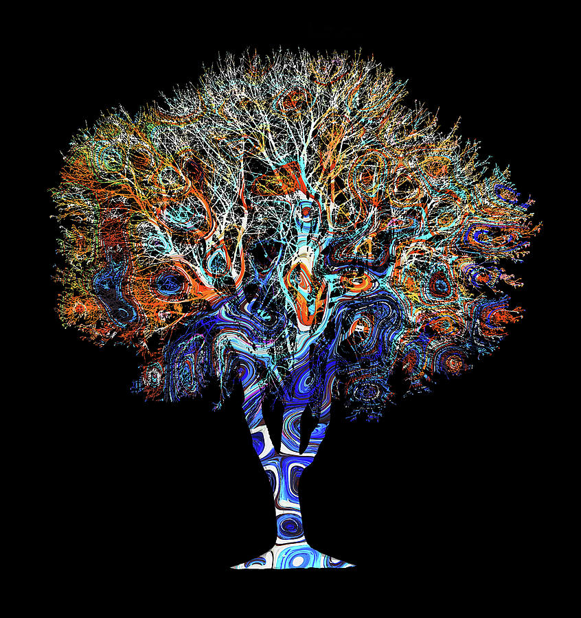Tree Design 200 Digital Art by Lucie Dumas