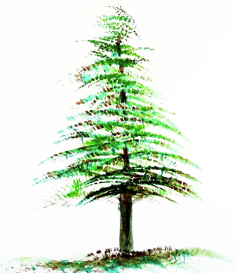 Tree  Painting by Faa shie