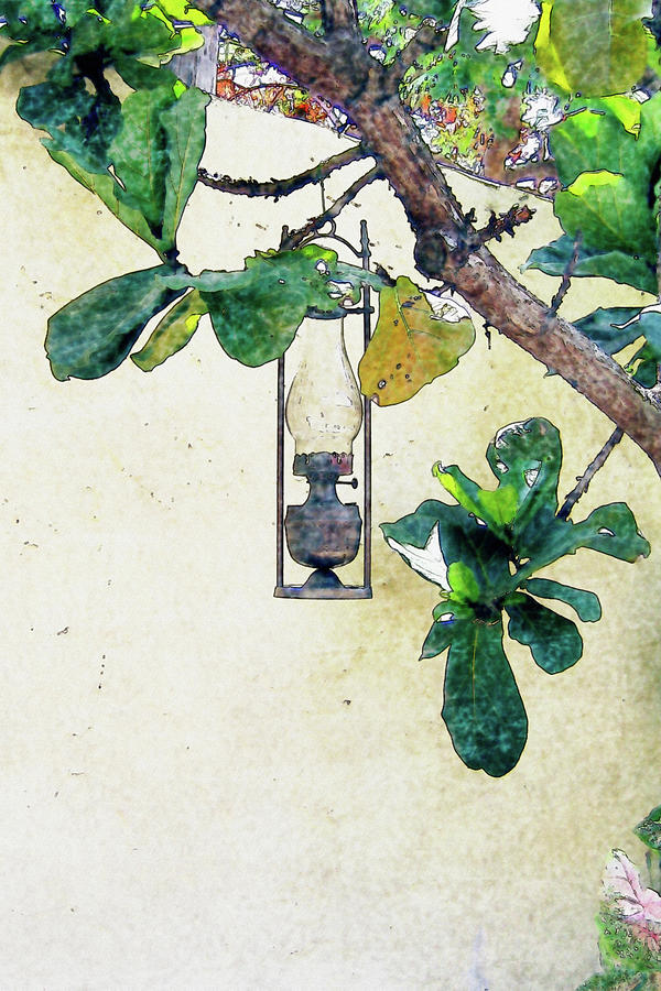 Tree Lamp Digital Art by John Vincent Palozzi