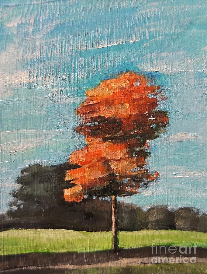 Tree Painting by Lisa Dionne